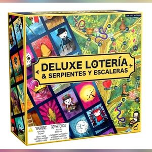 Deluxe Loteria Serpientes y Escaleras board game